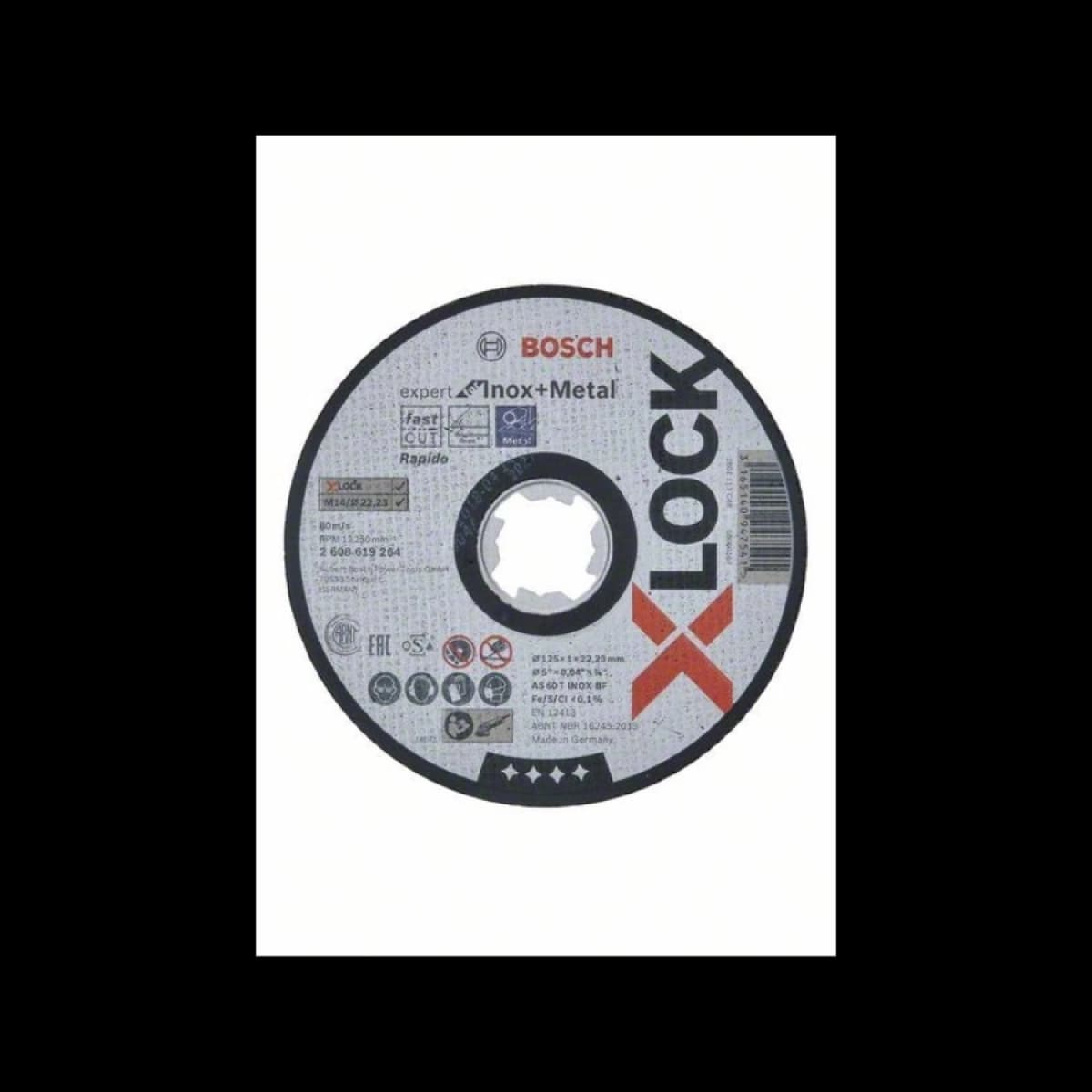 BOSCH X-LOCK ST/INOX 125X 1