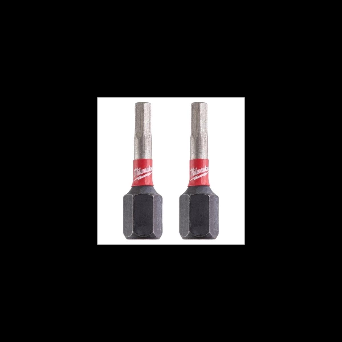 MILWAUKEE BIT HEX 3mm 2/1