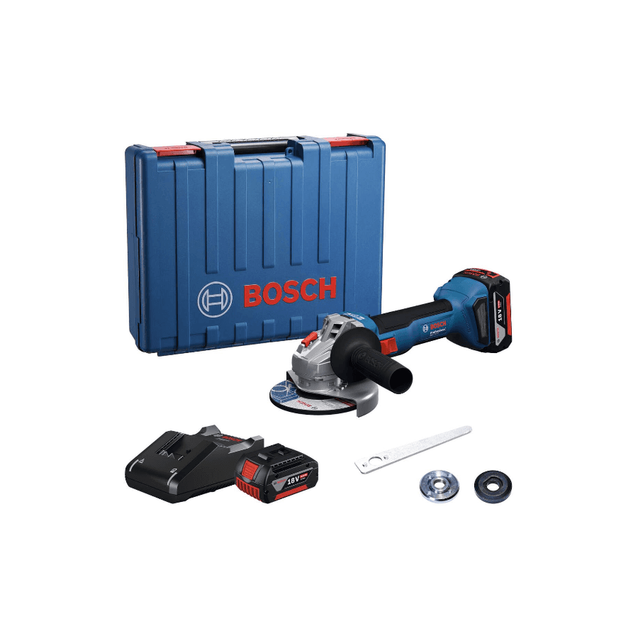 BOSCH AKU BRUSILICA GWS 18V-8 125 2x4.0Ah kofer