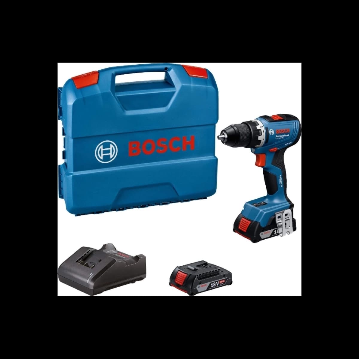 BOSCH AKU BUŠILICA ODVRTAČ GSR 18V-65 2x2.0Ah