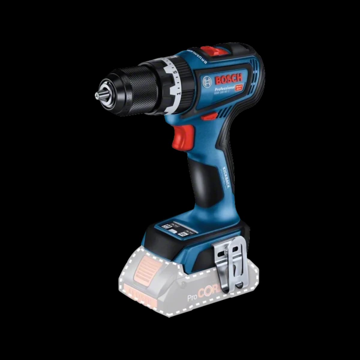 BOSCH VIBRACIONA BUŠILICA GSB 18V-90C SOLO