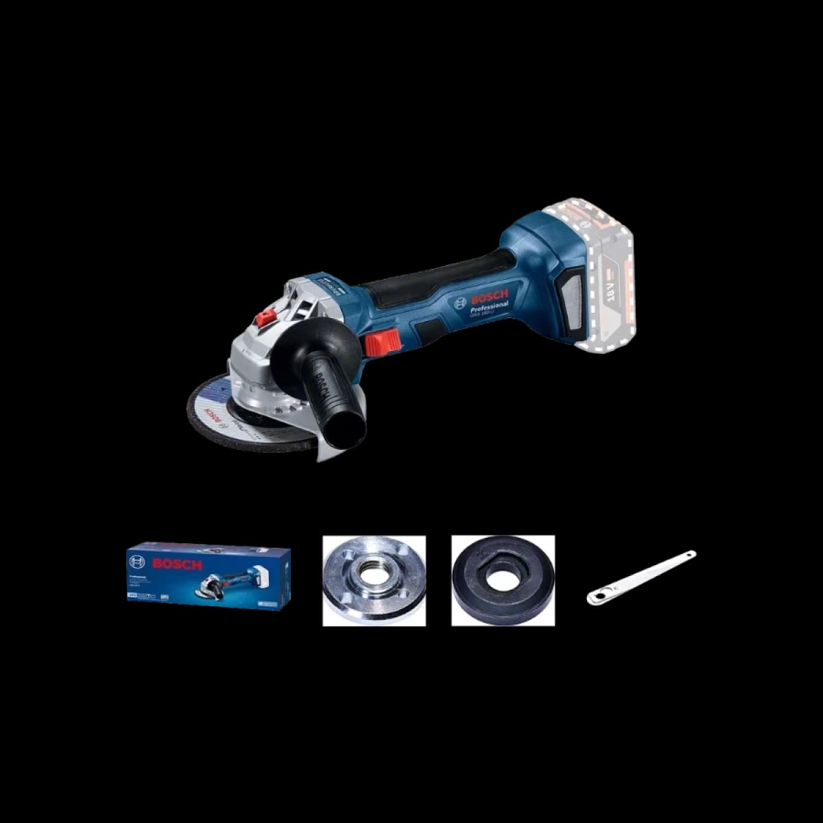 BOSCH AKU BRUSILICA GWS 180 Li 115 SOLO