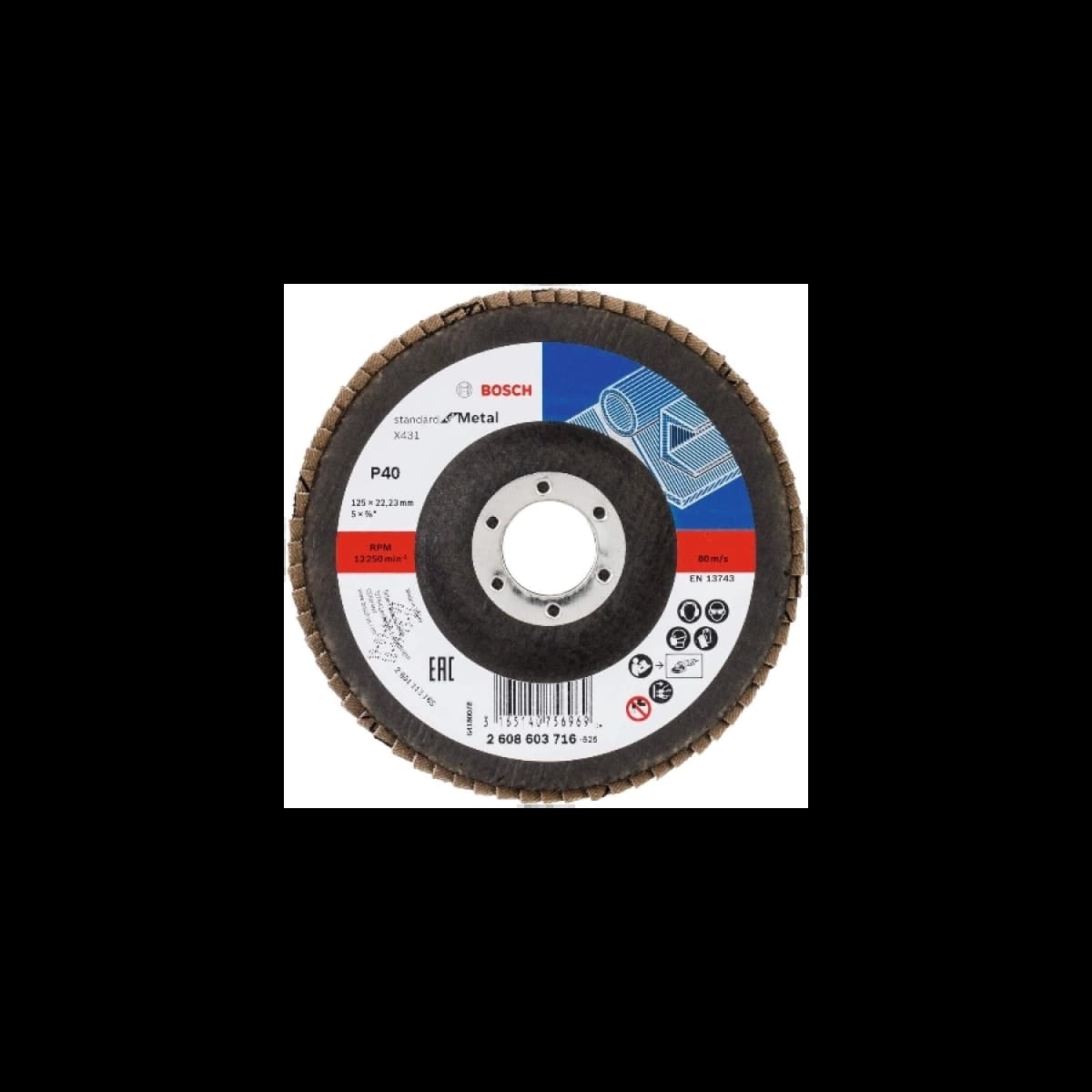 BOSCH LBD SfM X431 125mm G40