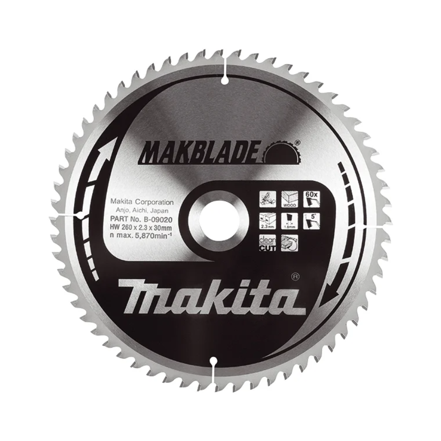 MAKITA B-09070 LIST 260X30/80Z DRVO