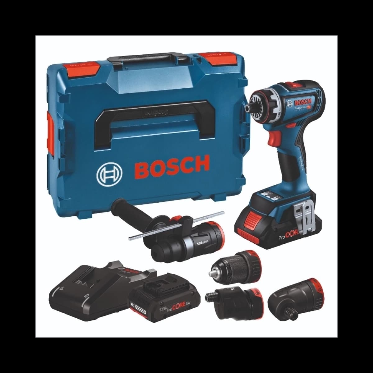 BOSCH AKU BUŠILICA GSR 18V-90FC 24PC 4GFA 2X4.0PC