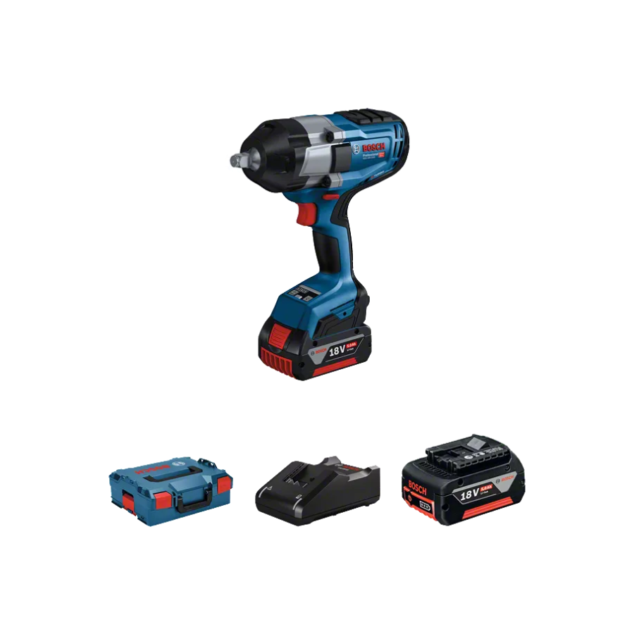 BOSCH AKU UDARNI ODVRTAČ GDS 18V-1000 2x5.0 Ah