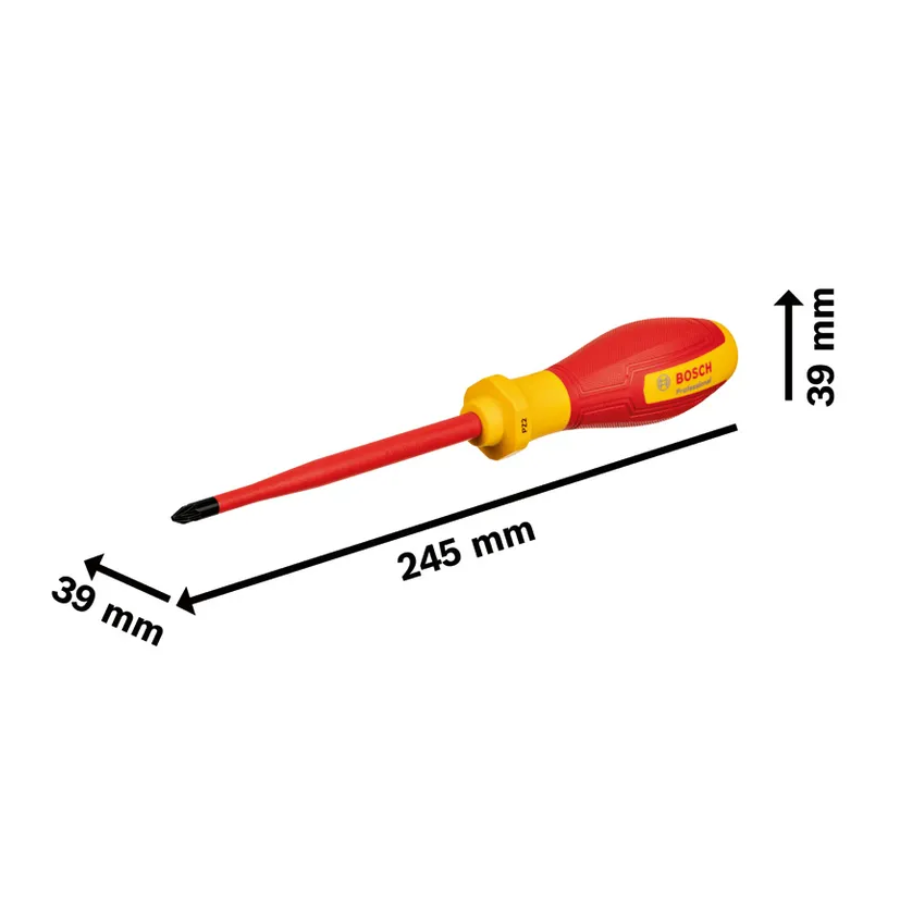 BOSCH PRO VDE ODVIJAČ KRSTASTI PZ2 Ecomex