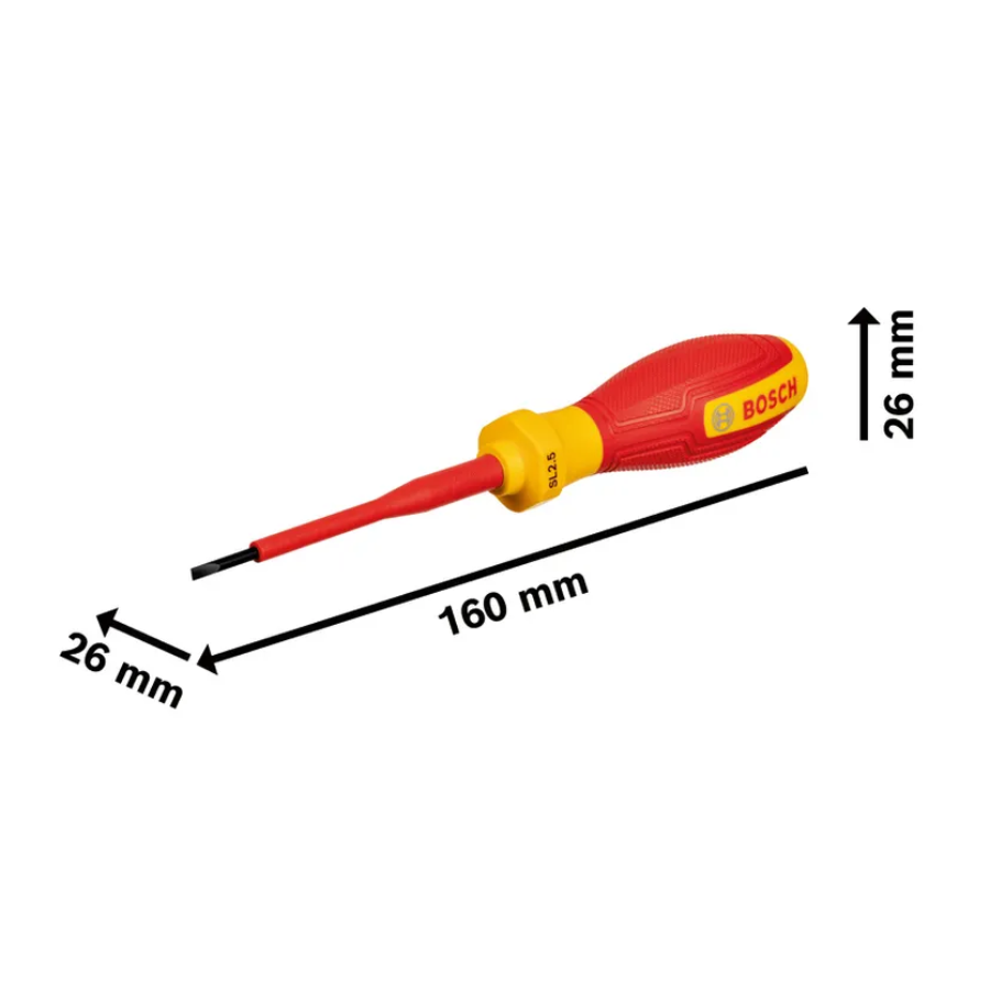 BOSCH PRO VDE ODVIJAČ RAVNI 2,5 mm Ecomex
