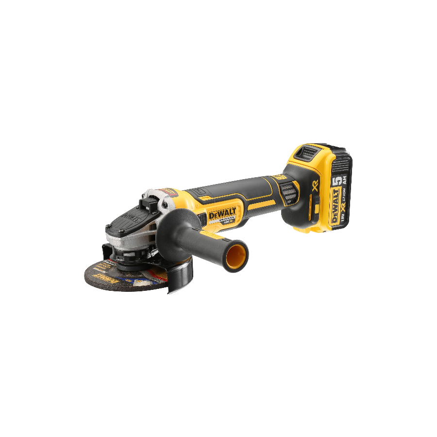 DEWALT AKU BRUSILICA 125mm 18V 2x5.0Ah DCG405P2-QW