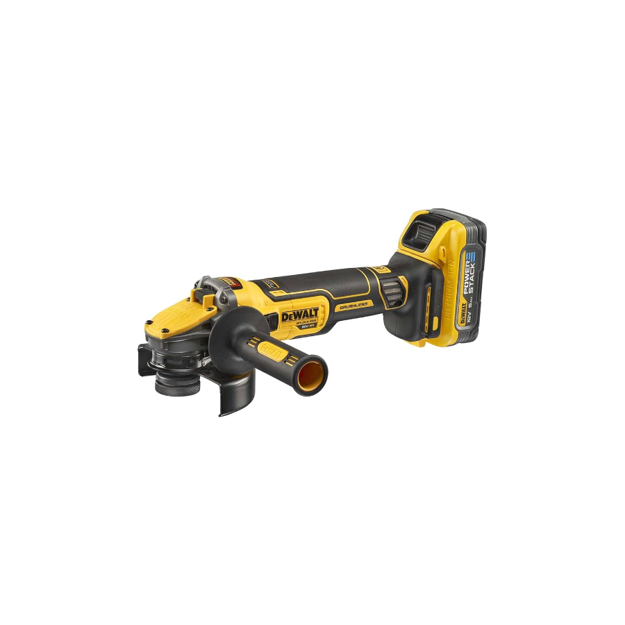 DEWALT AKU BRUSILICA 125mm 18V 2x5.0Ah PS DCG409H2