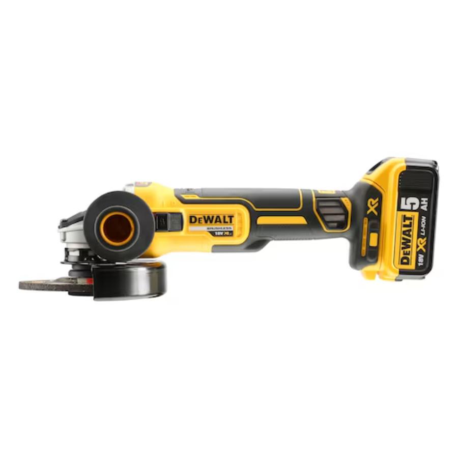 DEWALT AKU BRUSILICA 125mm 18V 2x5.0Ah DCG405P2-QW Ecomex