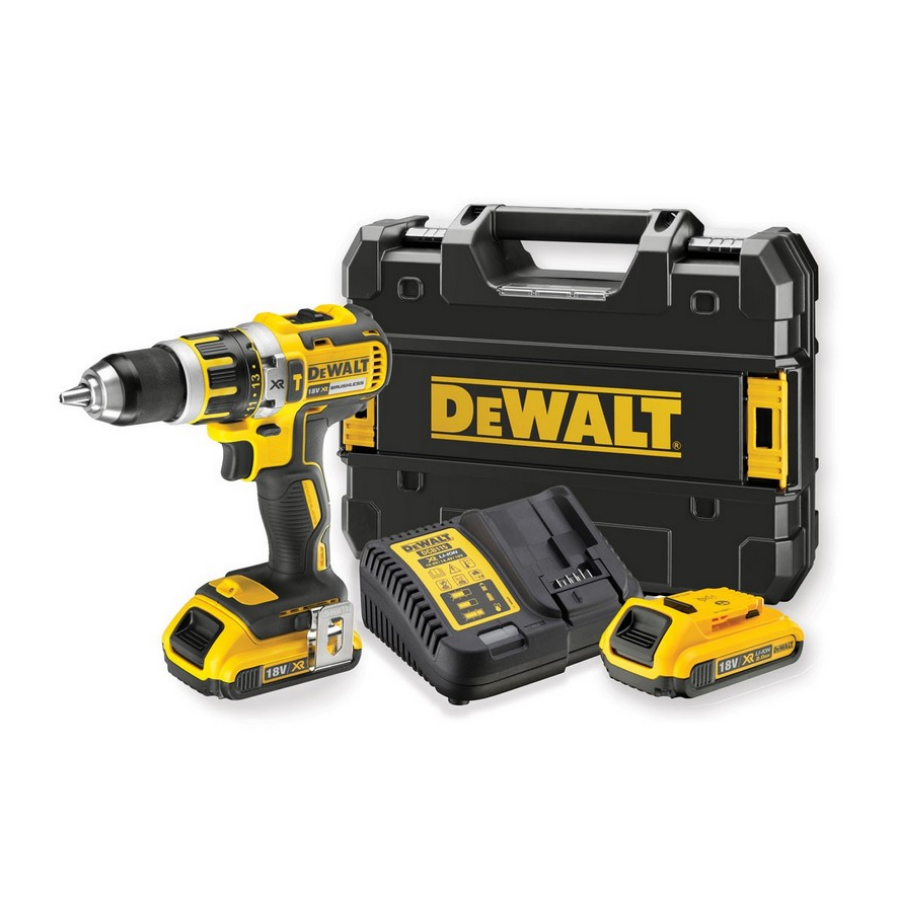 DEWALT AKU UDARNA BUŠILICA 18V 2x2.0Ah DCD795D2