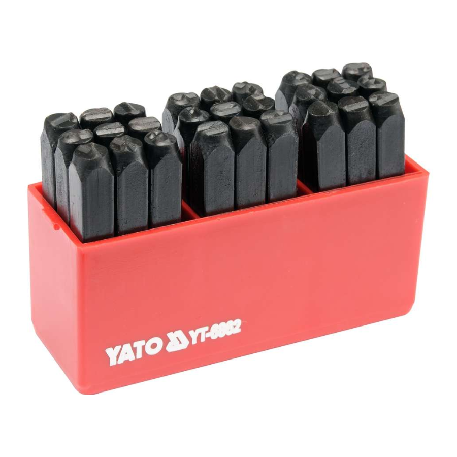 YATO UTISKIVAC SLOVA h 8mm HRC55do60