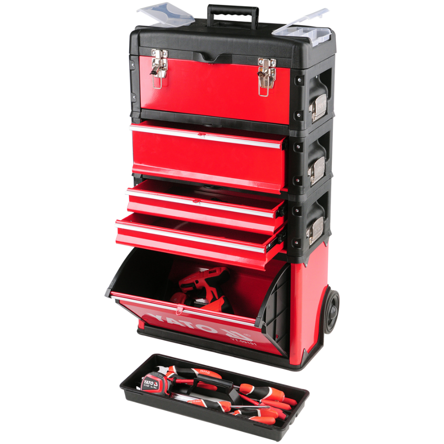 YATO KOLICA ZA ALAT 3-del. Ecomex