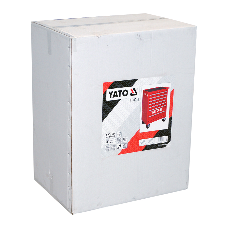 YATO KOLICA ZA ALAT PRAZNA sa 7 FIOKA Ecomex