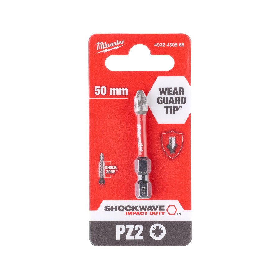 MILWAUKEE BIT PZ 2X50 Ecomex