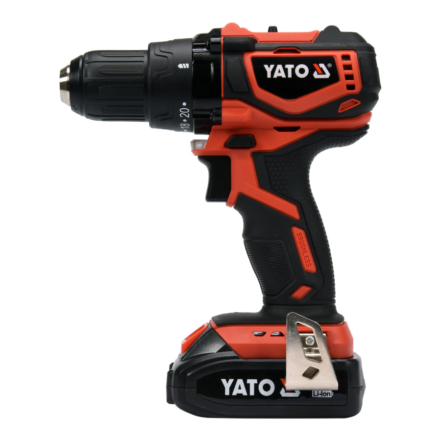 YATO AKU BUŠILICA 18V 1.5 - 13/42 Nm 1 bat x 2.0Ah Ecomex