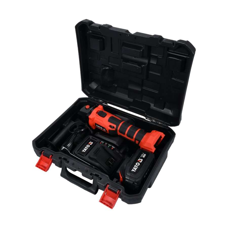 YATO AKU UGAONA BRUSILICA 125 mm 18 V 1bat x 3 Ah Ecomex