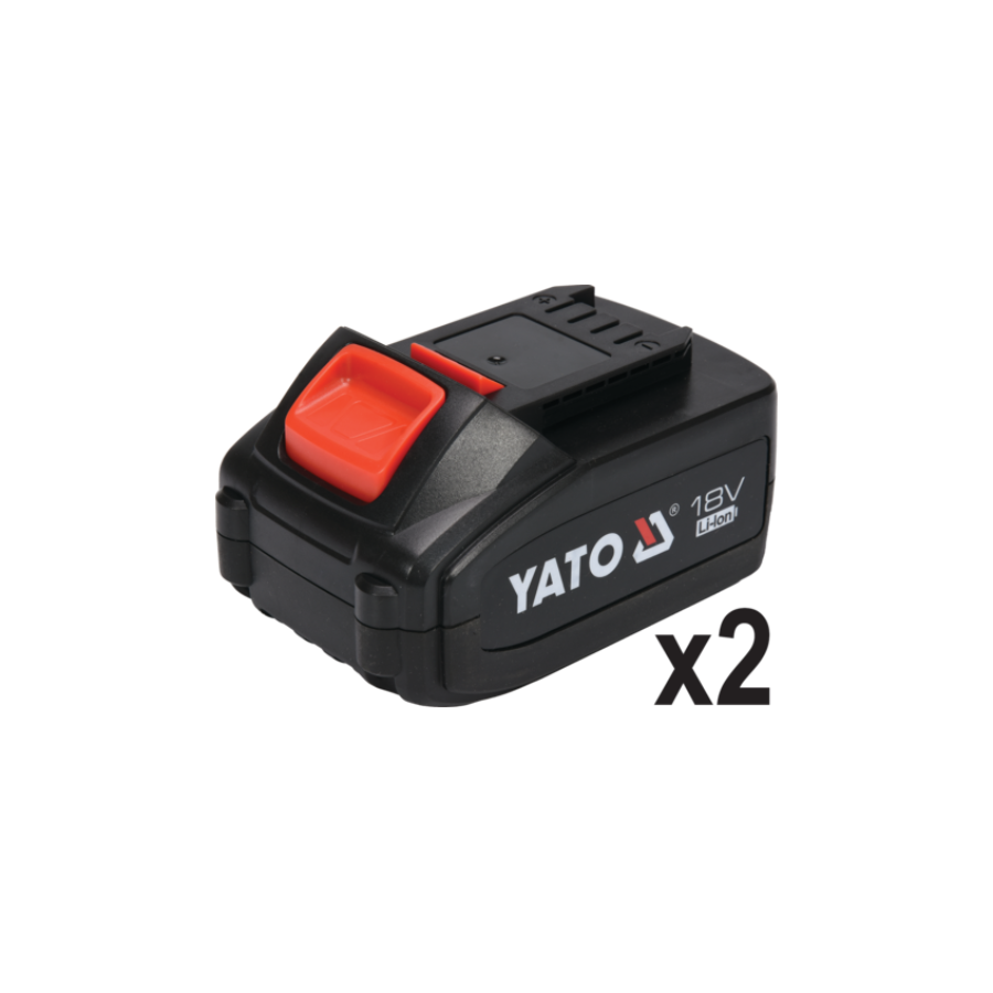 YATO AKU UGAONA BRUSILICA 125 mm 18 V 2 bat x 3Ah Ecomex