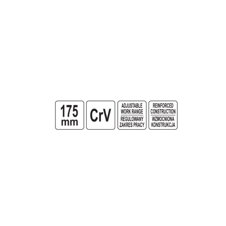YATO KLEŠTA PAPAGAJ 175 mm Ecomex