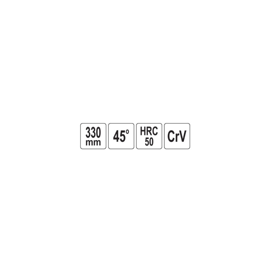 YATO KLEŠTA ŠPIC KRIVA 330mm-45 ° Ecomex