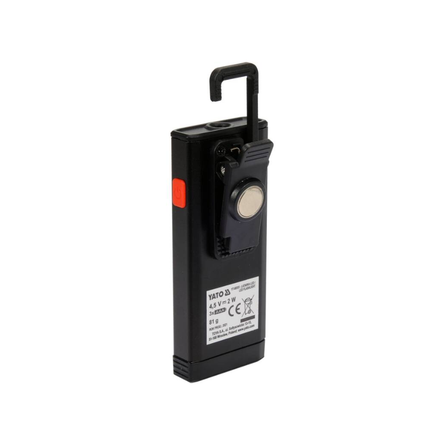 YATO LED LAMPA 2W,200LM OPSEG 30m‚ Ecomex