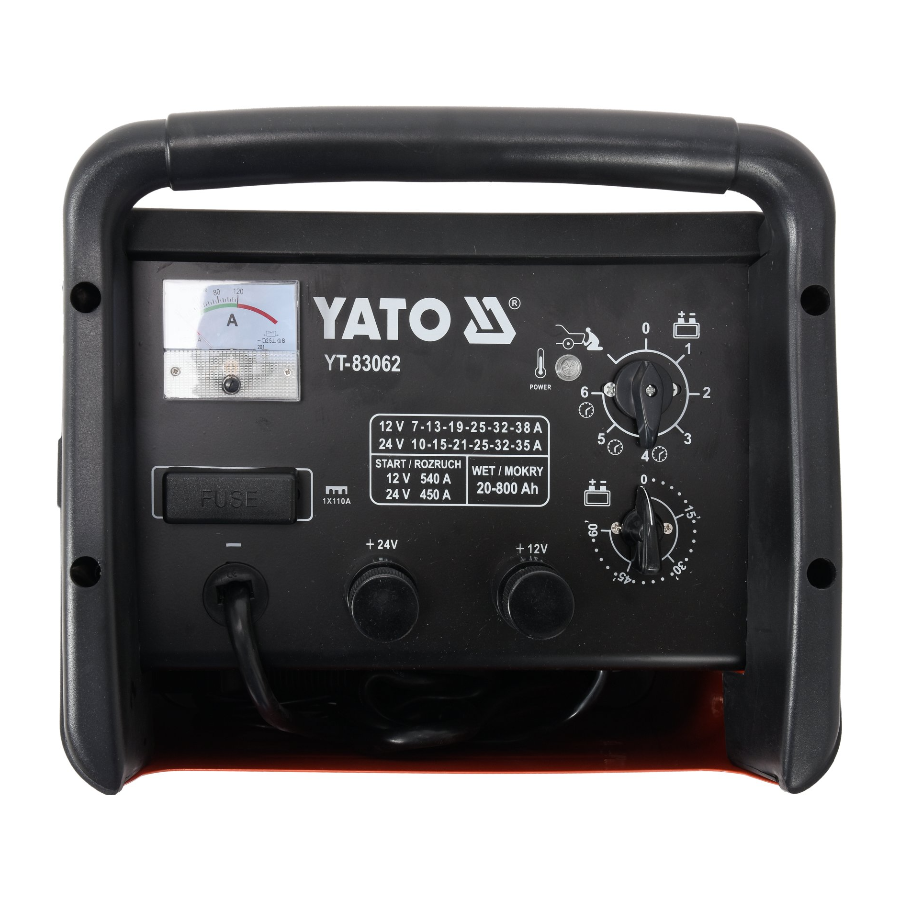 YATO PUNJAČ STARTER 12 / 24 V 20 - 800 Ah Ecomex