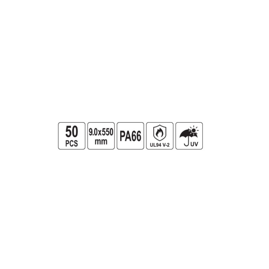 YATO PVC VEZICA 550 x 9,0 mm CRNA 50/1 Ecomex
