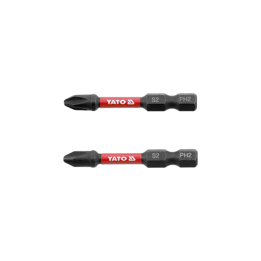 YATO UMETAK IMPACT KRSTASTI PH2 1/4X50MM 2KOM